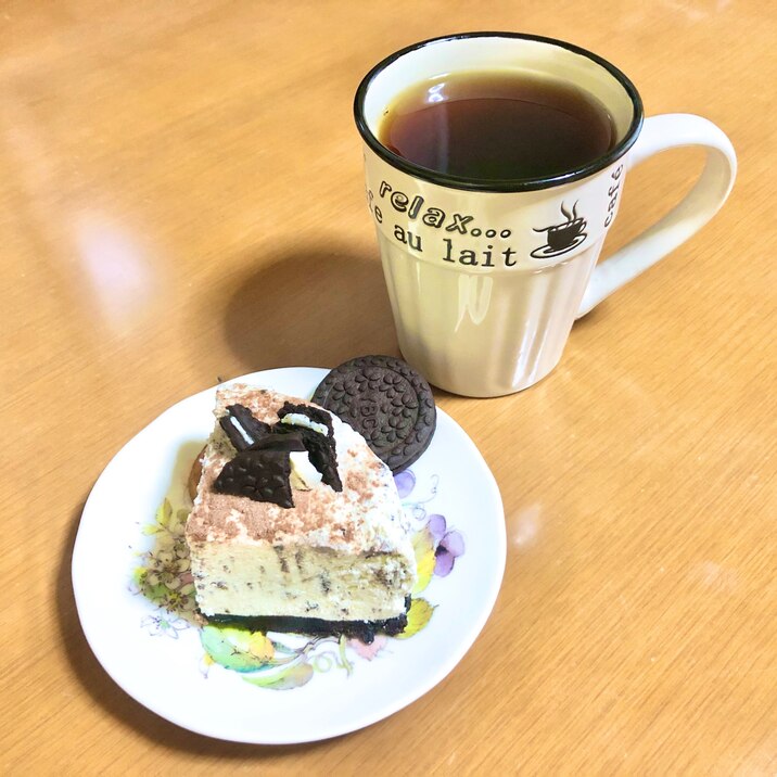 簡単⭐やかないオレオチーズケーキ(ノアール)